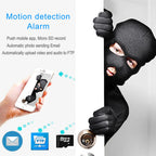 JIENUO 5MP WiFi IP Security Camera | Outdoor Waterproof ONVIF CCTV with Night Vision