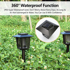 Solar-Powered Bug Zapper Lamp – Waterproof UV Mosquito & Insect Killer for Patio, Garden, Camping & Home