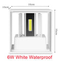 IP65 LED Wall Light 6W 12W DC12V-24V Adjustable Up Down Waterproof Wall Lamp