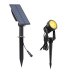 Solar LED Garden Light IP65 Waterproof – RGB Warm & Cold White Outdoor Landscape Lamp