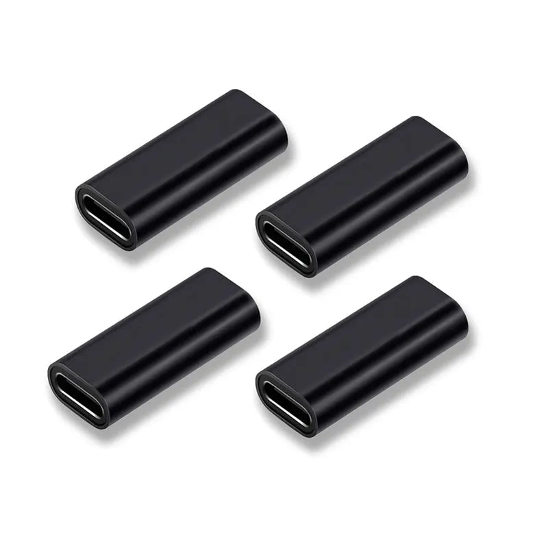 USB-C Female to Female Adapter | 10Gbps USB-C 3.1 Coupler | Type-C Extension Connector for Phone, Tablet & Laptop