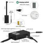 Mini WiFi Security Camera featuring 1080P HD video, motion detection, 2.4GHz WiFi, rechargeable battery and remote mobile access.