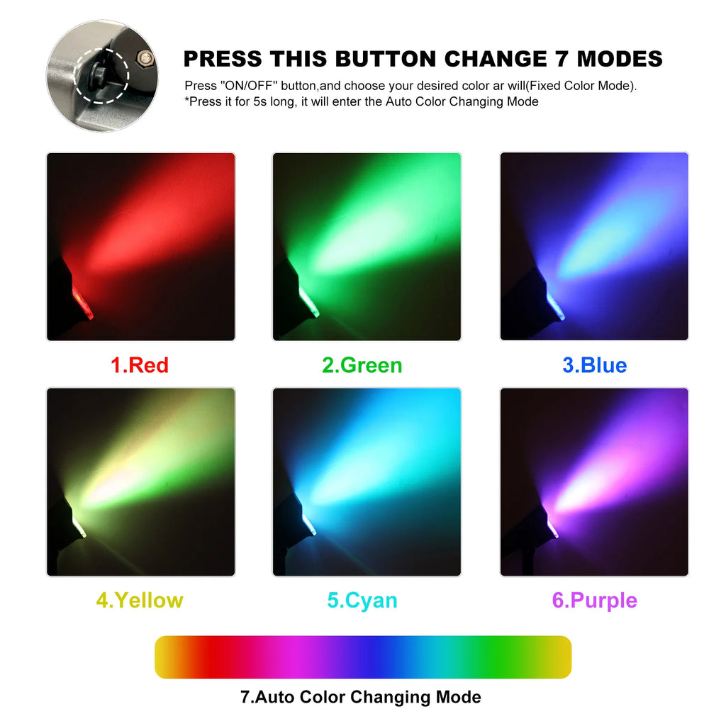 Solar LED Garden Light IP65 Waterproof – RGB Warm & Cold White Outdoor Landscape Lamp