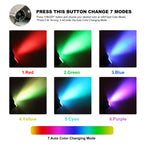 Solar LED Garden Light IP65 Waterproof – RGB Warm & Cold White Outdoor Landscape Lamp