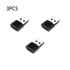 Three USB adapters on a white background with '3PCS' text above.
