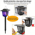Solar-Powered Bug Zapper Lamp – Waterproof UV Mosquito & Insect Killer for Patio, Garden, Camping & Home