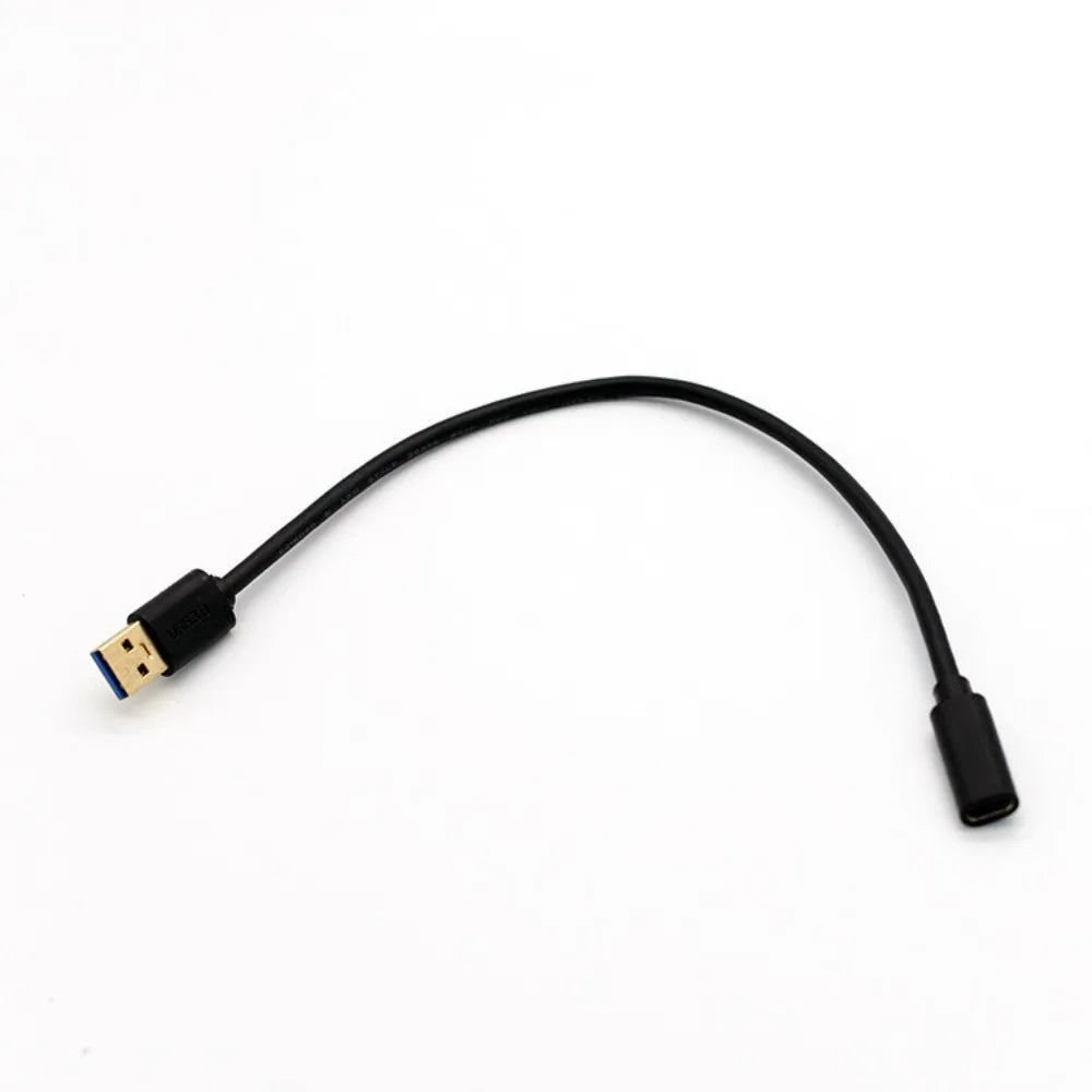 USB 3.0 to USB-C Female Extension Cable – High-Speed Data Adapter for Hubs, OTG Devices & Card Readers