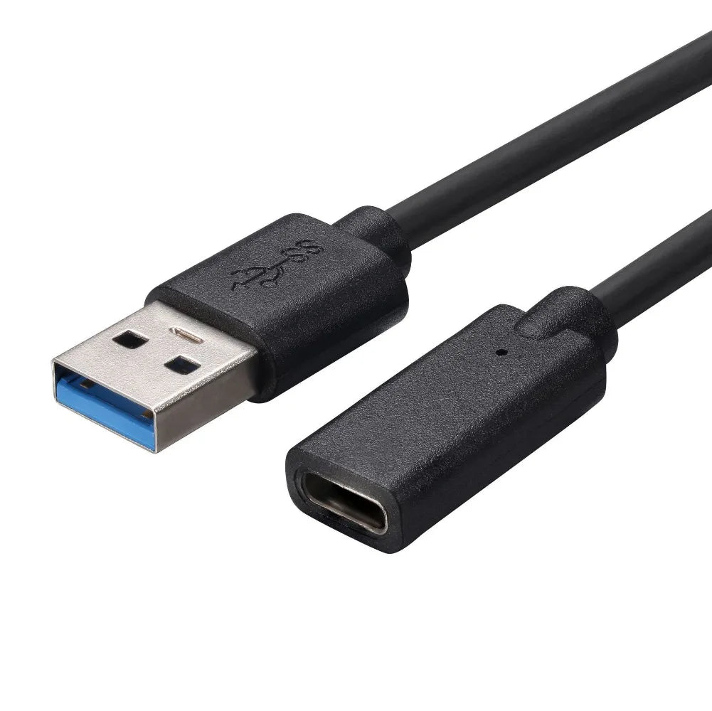 USB 3.0 to USB-C Female Extension Cable – High-Speed Data Adapter for Hubs, OTG Devices & Card Readers