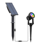 Solar LED Garden Light IP65 Waterproof – RGB Warm & Cold White Outdoor Landscape Lamp