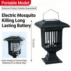 Solar-Powered Bug Zapper Lamp – Waterproof UV Mosquito & Insect Killer for Patio, Garden, Camping & Home