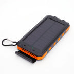 High-Capacity 50000mAh Solar Power Bank – Portable Multi-Device Charger with Dual USB, USB-C & Flashlight