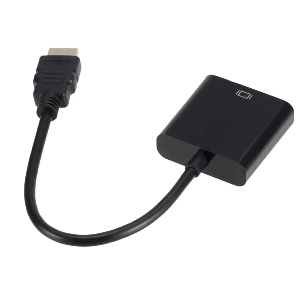 HDMI adapter with cable on a white background