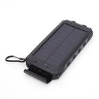 High-Capacity 50000mAh Solar Power Bank – Portable Multi-Device Charger with Dual USB, USB-C & Flashlight