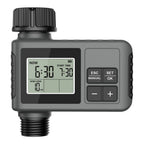 Digital timer with a digital display on a white background