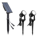 Solar LED Garden Light IP65 Waterproof – RGB Warm & Cold White Outdoor Landscape Lamp