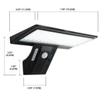 Solar Security Flood Light Outdoor Waterproof Motion Sensor – 90 LED 4 Modes Wall Light for Garden & Yard