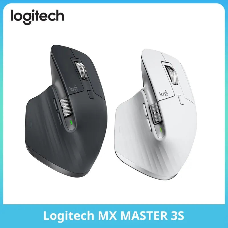 Wireless Bluetooth Mouse Logitech MX Master 3S for Laptop & Multi-Device Use