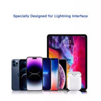 USB-C to Lightning Cable for iPhone 14/13/12/11 – MFi Certified PD 30W Fast Charging & Data Sync Cord