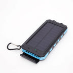 High-Capacity 50000mAh Solar Power Bank – Portable Multi-Device Charger with Dual USB, USB-C & Flashlight