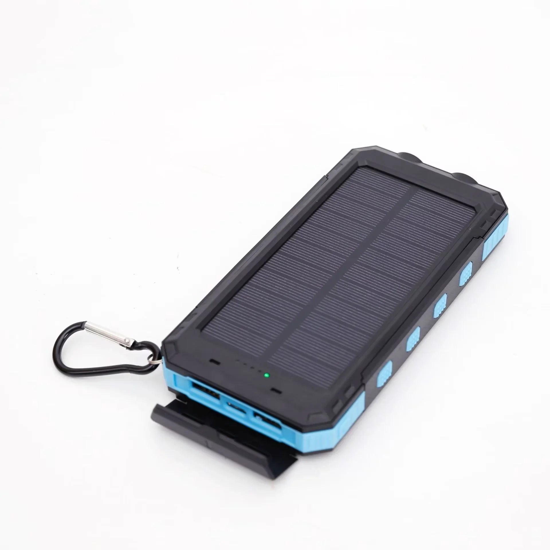 High-Capacity 50000mAh Solar Power Bank – Portable Multi-Device Charger with Dual USB, USB-C & Flashlight