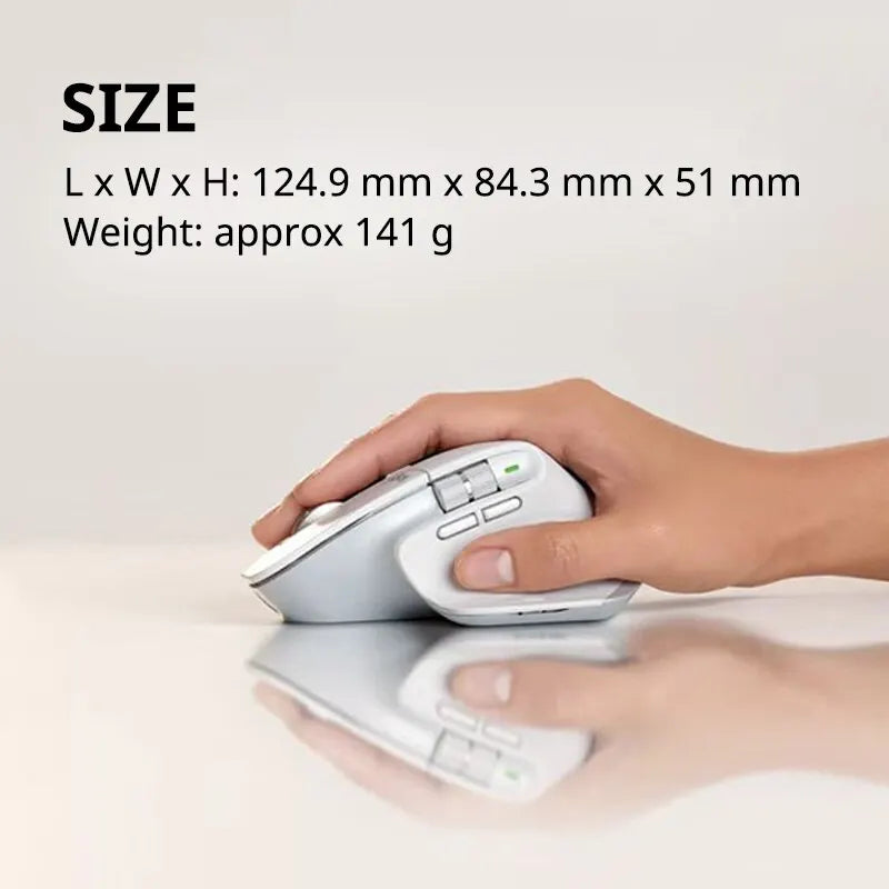 Wireless Bluetooth Mouse Logitech MX Master 3S for Laptop & Multi-Device Use