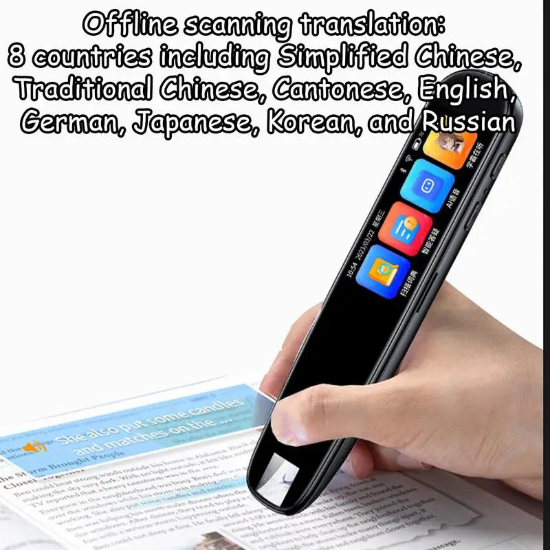 Smart Translator Pen Scanner | 113 Languages OCR Electronic Dictionary & Voice Translator