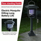 Solar-Powered Bug Zapper Lamp – Waterproof UV Mosquito & Insect Killer for Patio, Garden, Camping & Home