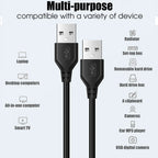 USB A Male to Male USB 3.0/2.0 Extension Cable Features
