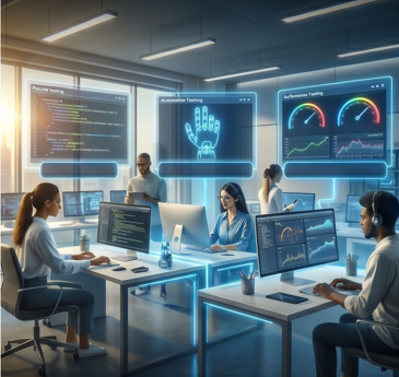 Ensuring Quality Of the Software using Manual Testing , Automation Testing and Performance testing.